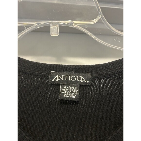 Antigua Appalachian State Men's V-neck Embroidered Pullover Sweater Size XL ASU - Picture 3 of 4